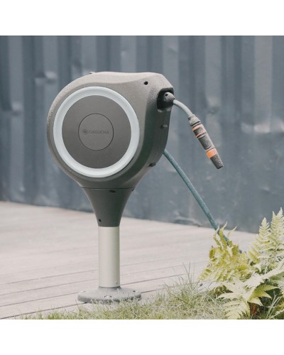 Катушка со шлангом Gardena Terrace RollUp S Automatic наземная 15 м (18607-20)
