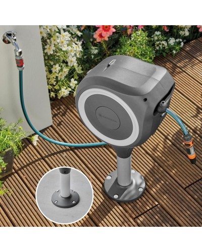 Катушка со шлангом Gardena Terrace RollUp S Automatic наземная 15 м (18607-20)