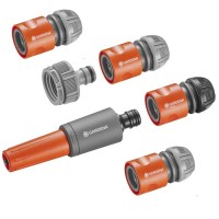 Базовий комплект для підключення котушки Gardena Basic для шланга 1/2" 13 мм - 5/8" 15 мм (18982-29.710.00)