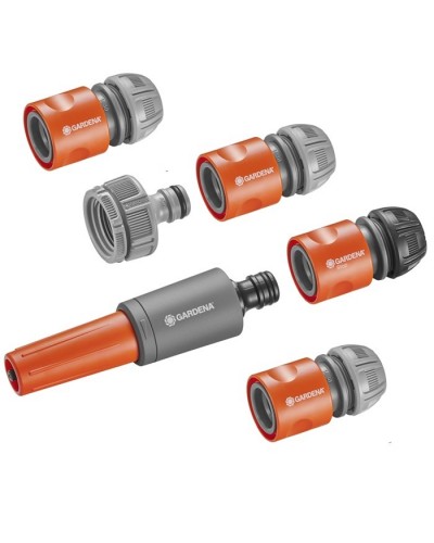 Базовий комплект для підключення котушки Gardena Basic для шланга 1/2" 13 мм - 5/8" 15 мм (18982-29,710,00)