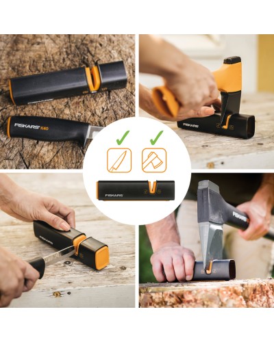 Точилка для топоров и ножей Fiskars Xsharp, керамика (1000601)