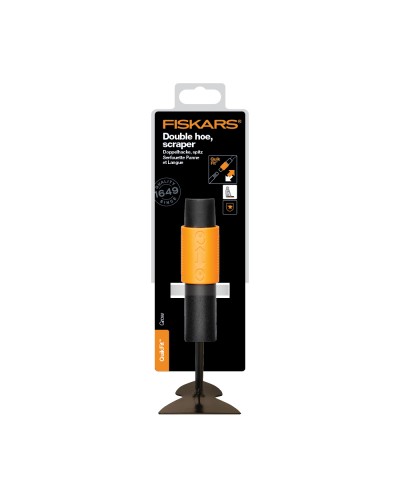 Тяпкая посадочная ручка Fiskars QuikFit™ 7,5 см, 3 зуба, 137562 (1000734) Тяпкая посадочная ручка Fiskars QuikFit™ 7,5 см, 3 зуба, 137562 (1000734)
