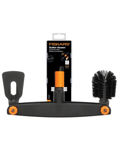 Щетка для очистки желобов Fiskars QuikFit™ 135542 (1001414) Щетка для очистки желобов Fiskars QuikFit™ 135542 (1001414)