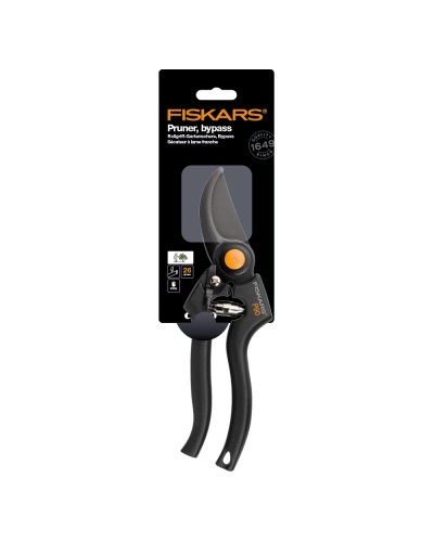 Секатор Fiskars Pro P90 Bypass до 26 мм, 111960 (1001530)