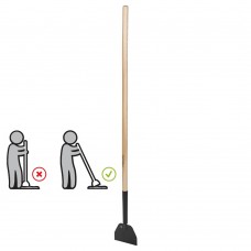 Скребок для льда и снега Fiskars 17,5 см и ручка 147 см, 140 000 (1001639)