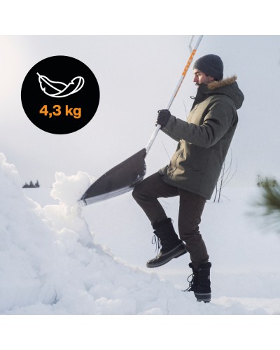 Скрепер для прибирання снігу Fiskars SnowXpert™ Plus 74 см, 4.3 кг, 143021 (1003470) Скрепер для прибирання снігу Fiskars SnowXpert™ Plus 74 см, 4.3 кг, 143021 (1003470)