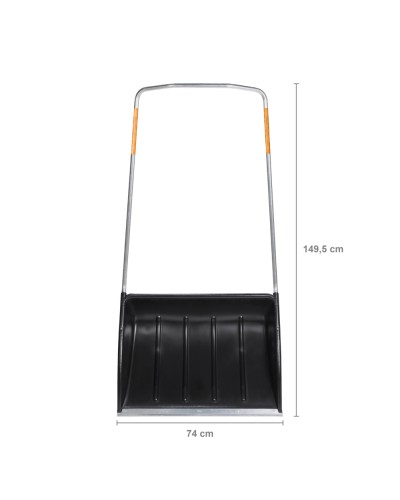 Скрепер для прибирання снігу Fiskars SnowXpert™ Plus 74 см, 4.3 кг, 143021 (1003470) Скрепер для прибирання снігу Fiskars SnowXpert™ Plus 74 см, 4.3 кг, 143021 (1003470)