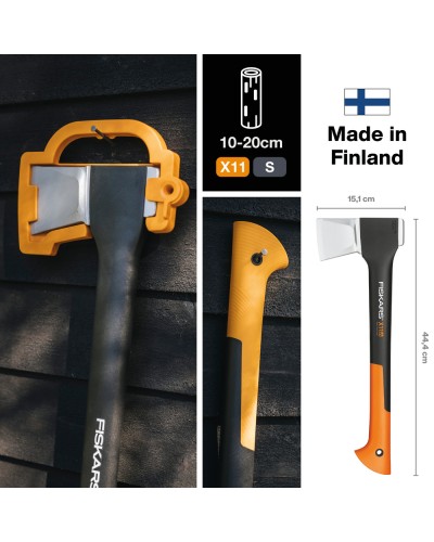 Топор-колун Fiskars X-series X11, S - 44.4 см, 1.18 кг (1015640) Топор-колун Fiskars X-series X11, S - 44.4 см, 1.18 кг (1015640)