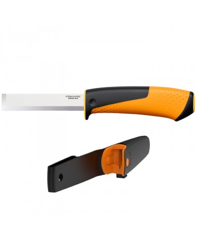 Теслярський ніж Fiskars Carpenter’s, жовтий із точилкою, 156020 (1023621)