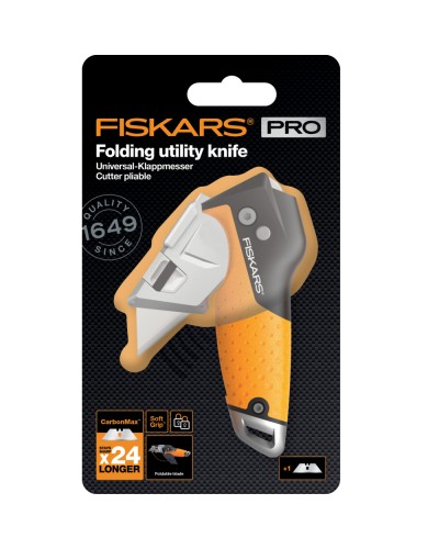 Складаний універсальний ніж Fiskars PRO CarbonMax™ (1027224)