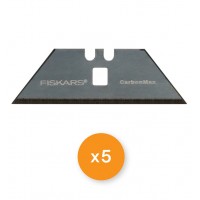 Лезо трапецевидне Fiskars PRO CarbonMax™ 5 шт для будівельних ножів (1027229)