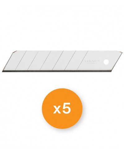 Лезо сегментоване 25 мм Fiskars PRO CarbonMax™ 5 шт для висувних ножів (1027233)