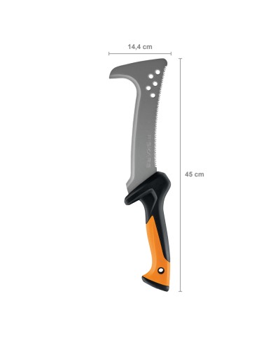 Садовый серп с пилой Fiskars Solid™ Solid™ Billhook Saw 23 см + чехол (1051233) Садовый серп с пилой Fiskars Solid™ Solid™ Billhook Saw 23 см + чехол (1051233)