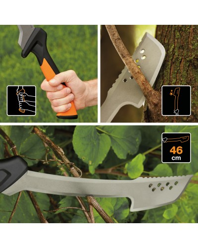 Мачете-топор Fiskars Solid™ Machete Axe 46 см (1051236) Мачете-топор Fiskars Solid™ Machete Axe 46 см (1051236)