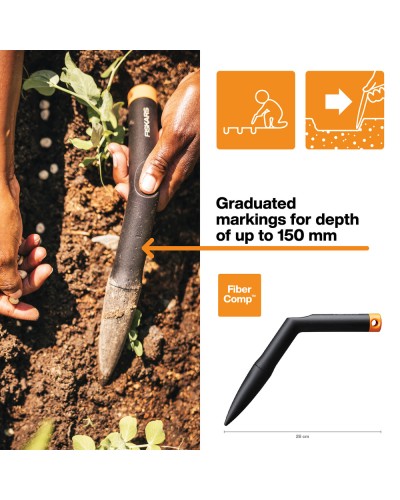Сажалка-лункообразователь Fiskars Solid™ для рассады (1057080) Сажалка-лункообразователь Fiskars Solid™ для рассады (1057080)