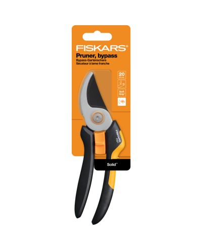 Секатор Fiskars Solid™ P321, M, Bypass до 20 мм (1057162)