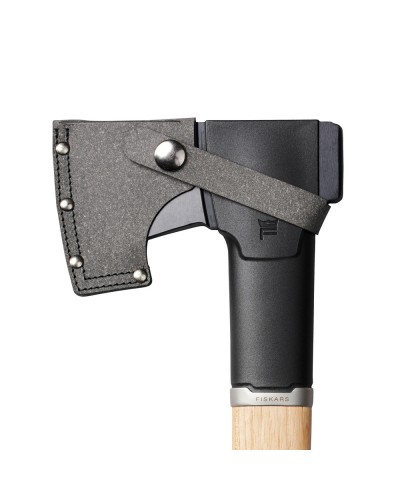 Фирменный кожаный чехол для топоров Fiskars S для серий Norden и X-series (1057532)