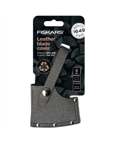 Фирменный кожаный чехол для топоров Fiskars S для серий Norden и X-series (1057532)
