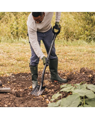 Лопата штикова професійна Fiskars Ergonomic Pro XL 131 см (1066707) Лопата штикова професійна Fiskars Ergonomic Pro XL 131 см (1066707)