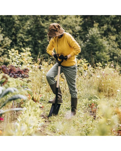 Лопата штыковая с деревянной ручкой со скругленным лезвием Fiskars Solid 108 см, 1014817 (1066722) Лопата штыковая с деревянной ручкой со скругленным лезвием Fiskars Solid 108 см, 1014817 (1066722)