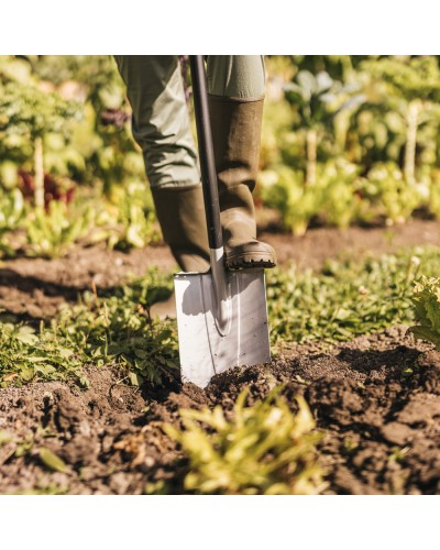 Лопата штикова загострена Fiskars Xact™ 120 см із школою (1066729) Лопата штикова загострена Fiskars Xact™ 120 см із школою (1066729)