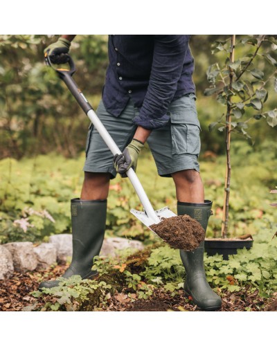 Лопата штикова загострена телескопічна Fiskars Xact™ 111-130 см, 1001567 (1066732) Лопата штикова загострена телескопічна Fiskars Xact™ 111-130 см, 1001567 (1066732)