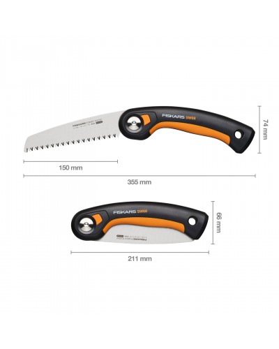 Садовая пила складная Fiskars Plus™ SW68, S - 150 мм (1067552)