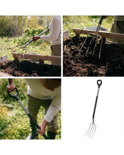 Вилы садовые для компоста Fiskars Ergonomic Compost 136 см (1070678) Вилы садовые для компоста Fiskars Ergonomic Compost 136 см (1070678)