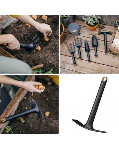 Сапка ручная Fiskars Solid 7,4 см, три зуба (1072100) Сапка ручная Fiskars Solid 7,4 см, три зуба (1072100)