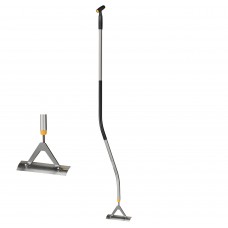 Сапа-пропалитель для сорняков Fiskars Ergonomic 23 см с эргономичной ручкой 150 см (1077110)