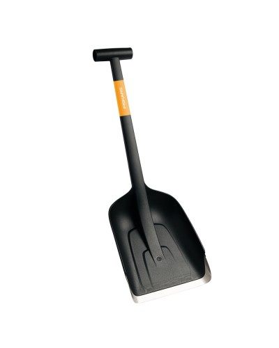 Автомобільна лопата для снігу Fiskars Plus 63 см, чорна (1079857)