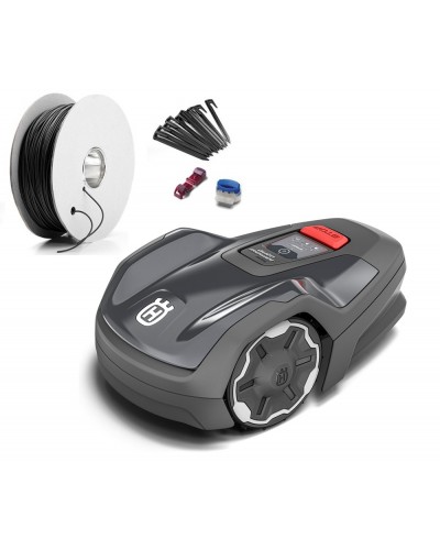 Газонокосарка-робот Husqvarna Aspire R4, 400 м2, комплект (9705685-40)