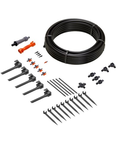 Комплект мікрокрапельного поливу Gardena Micro-Drip-System для клумб і грядок до 40 м2 (13015-20)