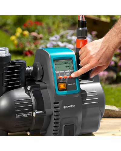Насос напорный автоматический с ЖК-дисплеем Gardena 5000/5 LCD Automatic (01759-20)
