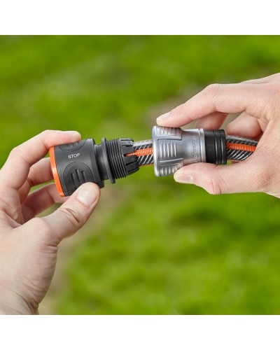 З'єднувач Gardena Premium з автостопом для шланга 1/2" 13 мм - 5/8" 15 мм (18253-20)