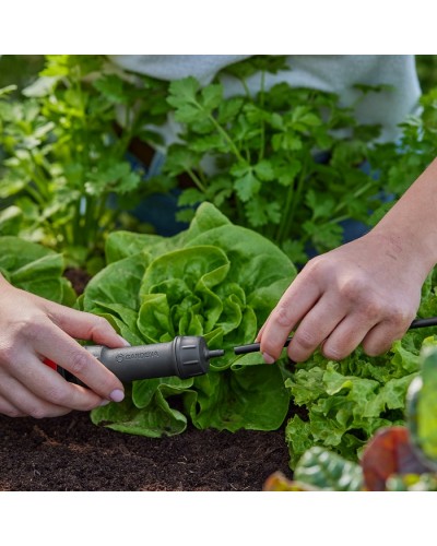 Редуктор понижения давления Gardena Micro-Drip-System 1000 + заглушка 13 мм 1/2" (13500-20.953.02)