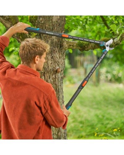 Сучкорез телескопический для зеленых веток до 50 мм Gardena TeleCut Pro L, 65-90 см (12041-20)
