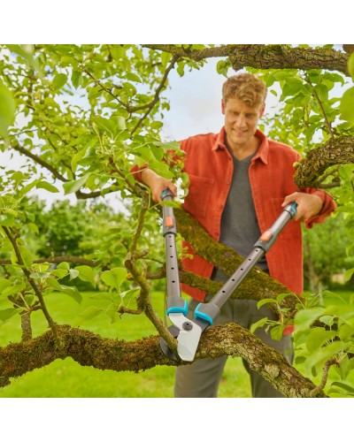 Сучкорез телескопический для зеленых веток до 50 мм Gardena TeleCut Pro L, 65-90 см (12041-20)