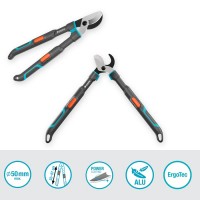 Сучкорез телескопический для зеленых веток до 50 мм Gardena TeleCut Pro S, 52-67 см (12040-20) Новинка 2025