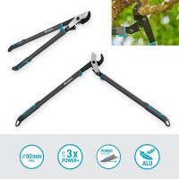 Сучкоріз для сухих гілок до 50 мм Gardena EnergyCut Pro L Anvil, 75 см (12052-20)