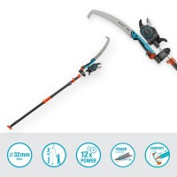Высоторез телескопический для зеленых веток до 32 мм Gardena StarCut Pro L, 175-400 см + пила StarCut (12082-20)
