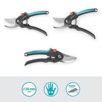 Секатор Gardena PremiumCut Flex Bypass до 24 мм (12242-20) Новинка 2025