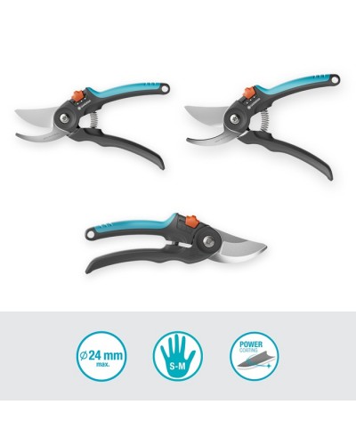 Секатор Gardena PremiumCut Flex Bypass до 24 мм (12242-20) Новинка 2025
