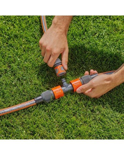 Перехідник Т-образний Gardena Profi System для переходу на 13 мм (02835-20)