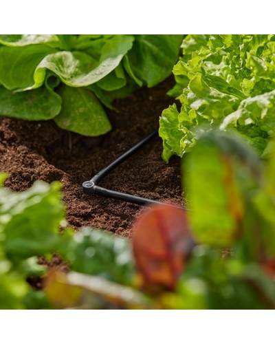 Соединитель L-образный Gardena Micro-Drip-System для шлангов 4,6 мм, 10 шт (13212-20)