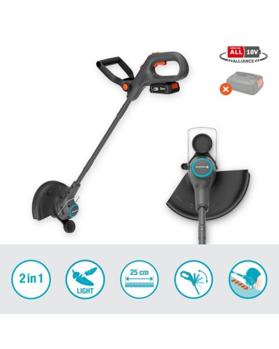 Триммер аккумуляторный Gardena EasyTrim 25/18V P4A Solo (14704-55)