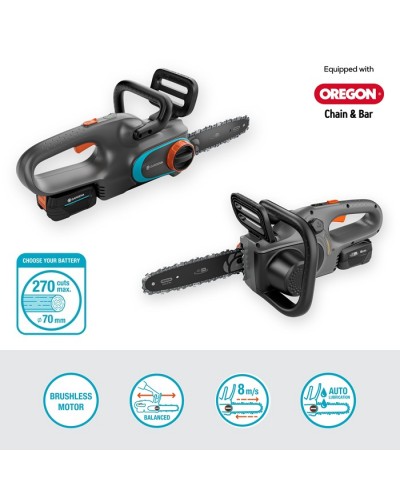 Аккумуляторная пила Gardena PowerSaw 250/18V P4A Set (14790-20)
