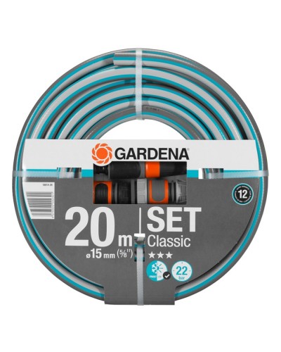 Шланг Gardena Classic Set 15 мм (5/8"), 20 м, 22 бар (18014-26)