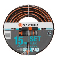 Шланг Gardena Flex Set 15 мм (5/8"), 15 м, 25 бар (18042-26)