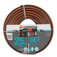 Шланг Gardena Flex Set 15 мм (5/8"), 25 м, 25 бар (18046-26)